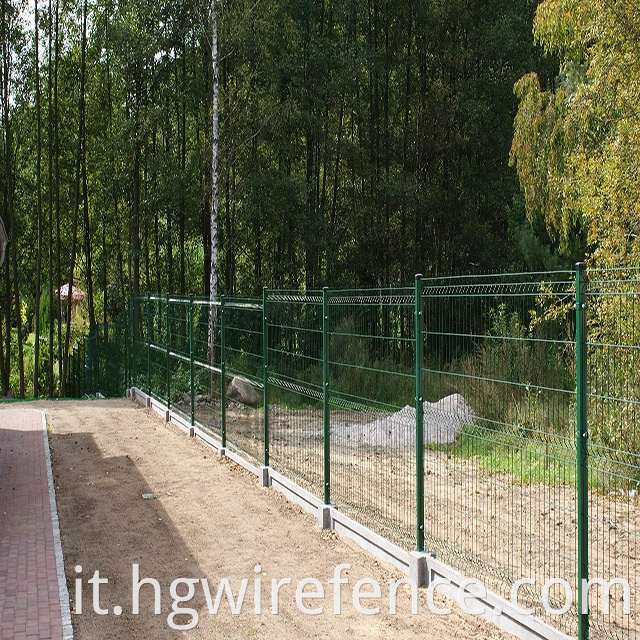 4x4 Pvc Coated Welded Wire Mesh Fence Panel For Sale3